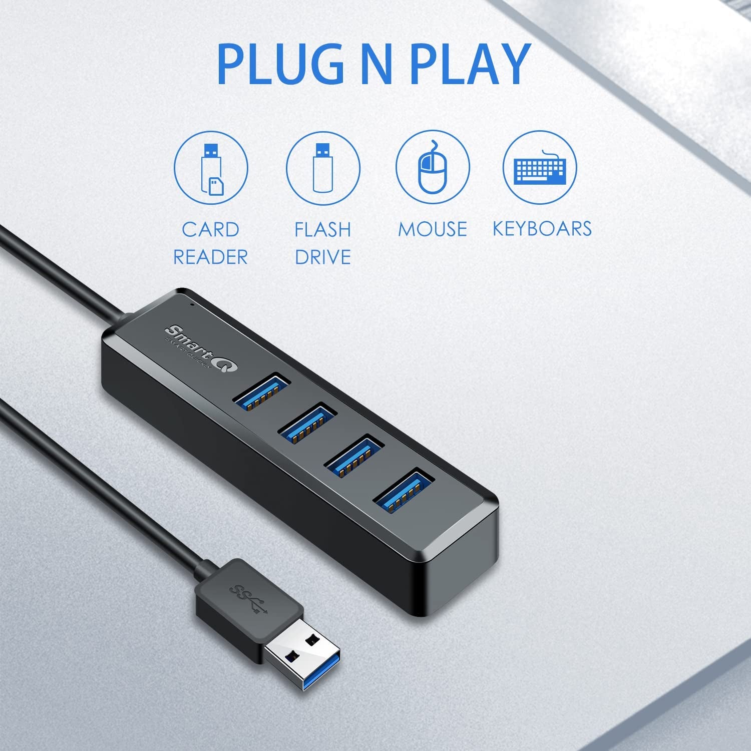 SmartQ H302S USB Hub: Your Portable Productivity Boost