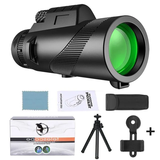 80x100 HD Monocular Telescope with Tripod & Phone Clip monocular telescope
handheld telescope
pocket telescope
compact telescope
long-range monocular high-powered monocular
low-light monocular
waterproof monocular
fogproof monocular
birdwatching monocular
hunting monocular
camping monocular
travel monocular
sports monocular
concert monocular
night vision monocular
zoom monocular best monocular for birdwatching
compact monocular for hiking
high-powered monocular for long-range viewing
