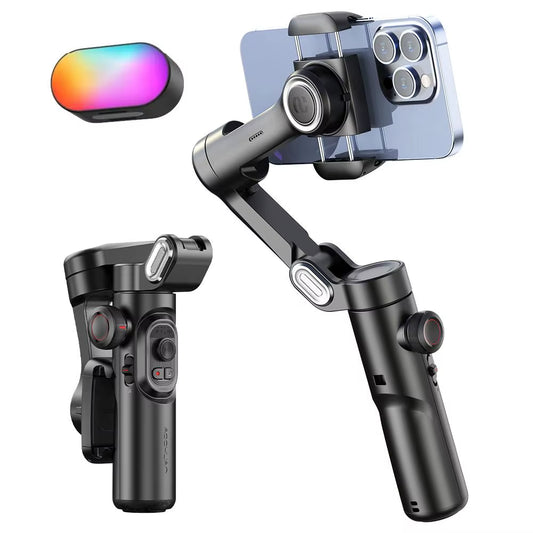 AOCHUAN 3-Axis Handheld Gimbal Stabilizer for Smartphone with Fill Light for Iphone Android Face Tracking Tiktok Vlog Smart XE : Smart XE gimbal
phone stabilizer
smartphone gimbal
3-axis gimbal
gimbal stabilizer video stabilizer
action camera gimbal
selfie gimbal
vlog gimbal
portable gimbal
lightweight gimbal
face tracking gimbal
object tracking gimbal
smooth video
stabilized video best smart xe gimbal
 gimbal review
gimbal for iPhone
 gimbal for Android
 gimbal features
 video stabilizer
lightweight selfie