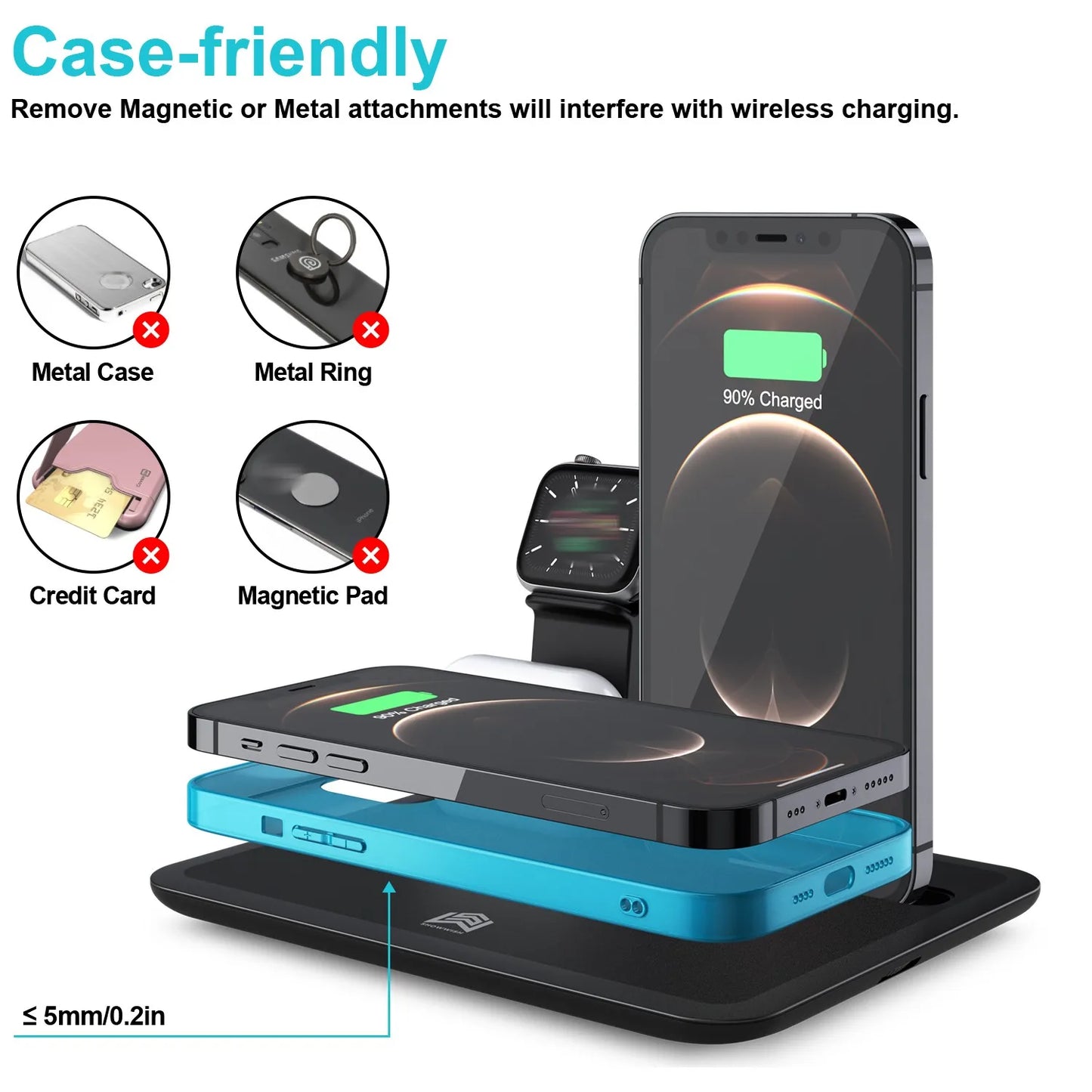 FastWirelessCharger, WirelessCharger, MagneticCharger, 4in1WirelessCharger, QiCharger, MagSafeCharger, 15WFastCharging, FastChargingStation, WirelessChargingStation, MultiDeviceCharger, PhoneCharger, SmartwatchCharger, EarbudsCharger, WirelessEarbudsCharger, iPhoneCharger, AndroidCharger, QiCompatible, MagneticWirelessCharger, TrendingProduct, 2024Trends, TechGadgets, ChargingStation, DeskOrganizer, NightstandOrganizer, CableFreeCharging, CordlessCharging, SpaceSavingDesign, SleekDesign, ModernCharging