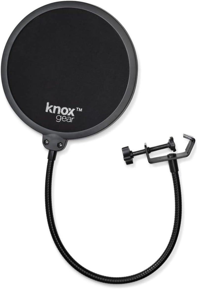 Streamer Bundle: Yeti Microphone + Knox Gear Headphones + Pop Filter (3in1)